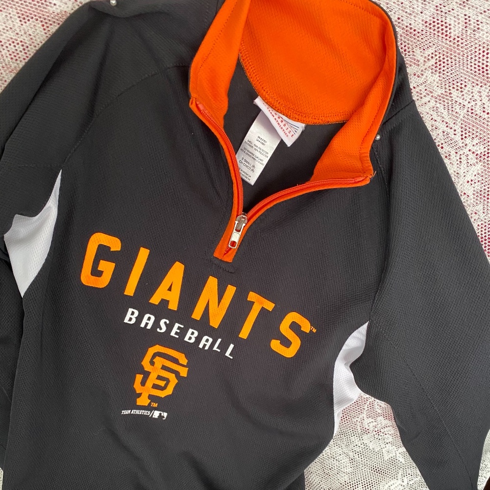 Athletic Sweater Giants boys Small 8